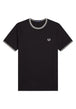 T-SHIRT E CANOTTE Nero/bianco Fred Perry