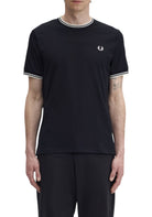 T-SHIRT E CANOTTE Nero/bianco Fred Perry