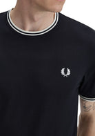 T-SHIRT E CANOTTE Nero/bianco Fred Perry