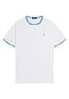 T-SHIRT E CANOTTE Bianco/verde Fred Perry