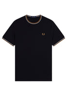 T-SHIRT E CANOTTE Nero/marrone Fred Perry