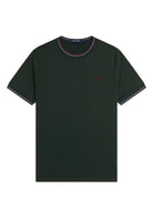 T-SHIRT E CANOTTE Verde/bordeaux Fred Perry