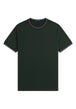 T-SHIRT E CANOTTE Verde/bordeaux Fred Perry