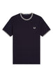 T-SHIRT E CANOTTE Blu/bianco Fred Perry