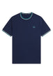 T-SHIRT E CANOTTE Blu/petrolio Fred Perry