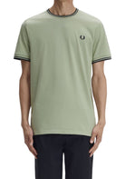 T-SHIRT E CANOTTE Verde/nero Fred Perry