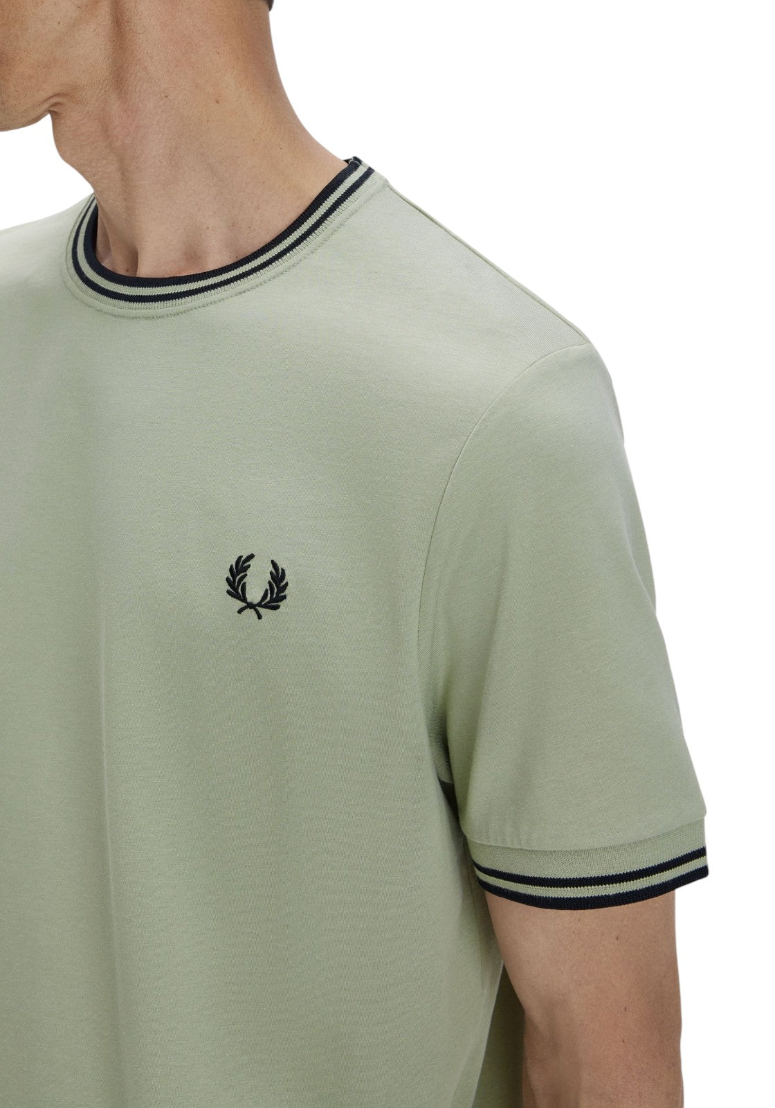 T-SHIRT E CANOTTE Verde/nero Fred Perry