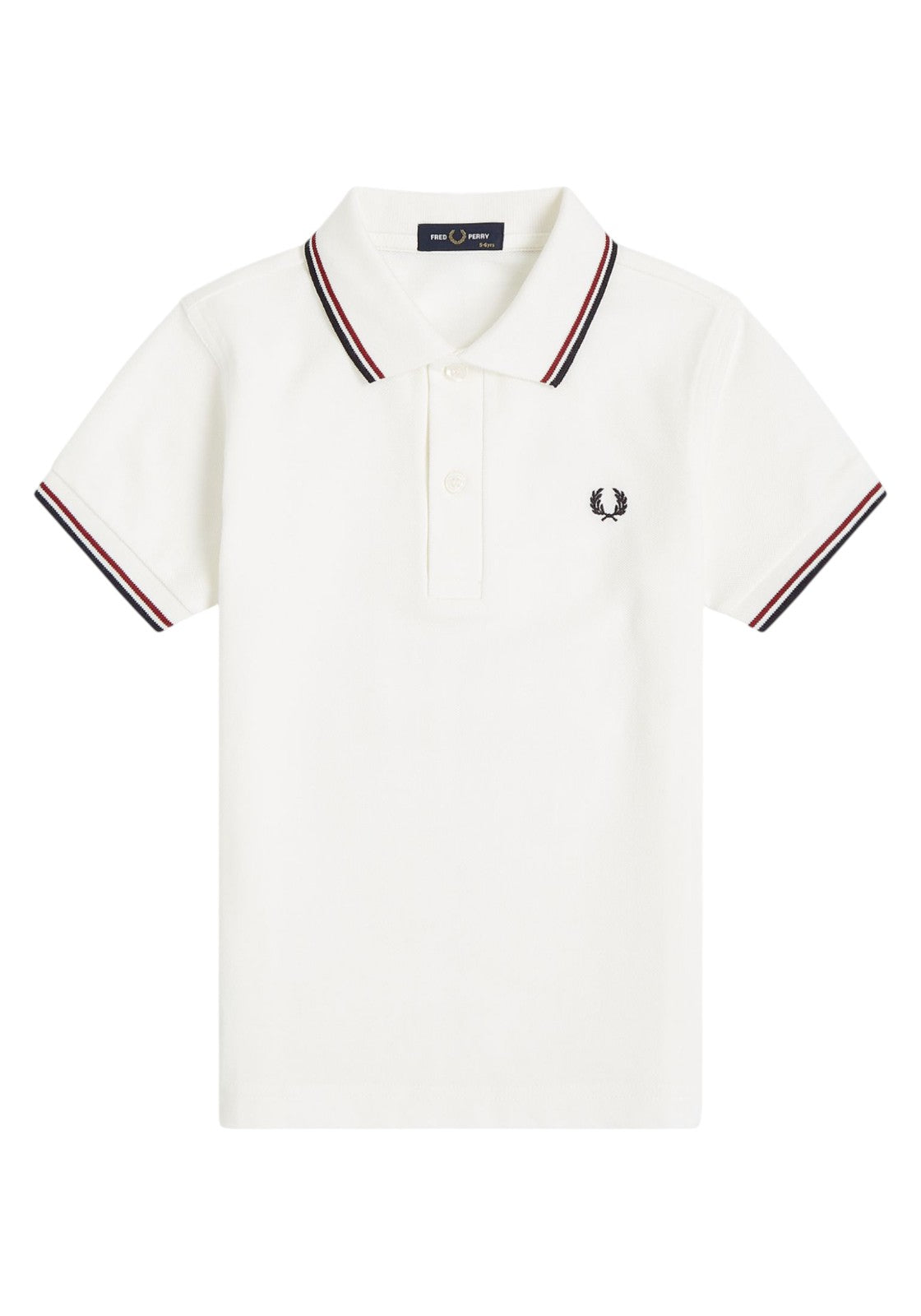 MAGLIONI E POLO Bianco/bordeaux Fred Perry