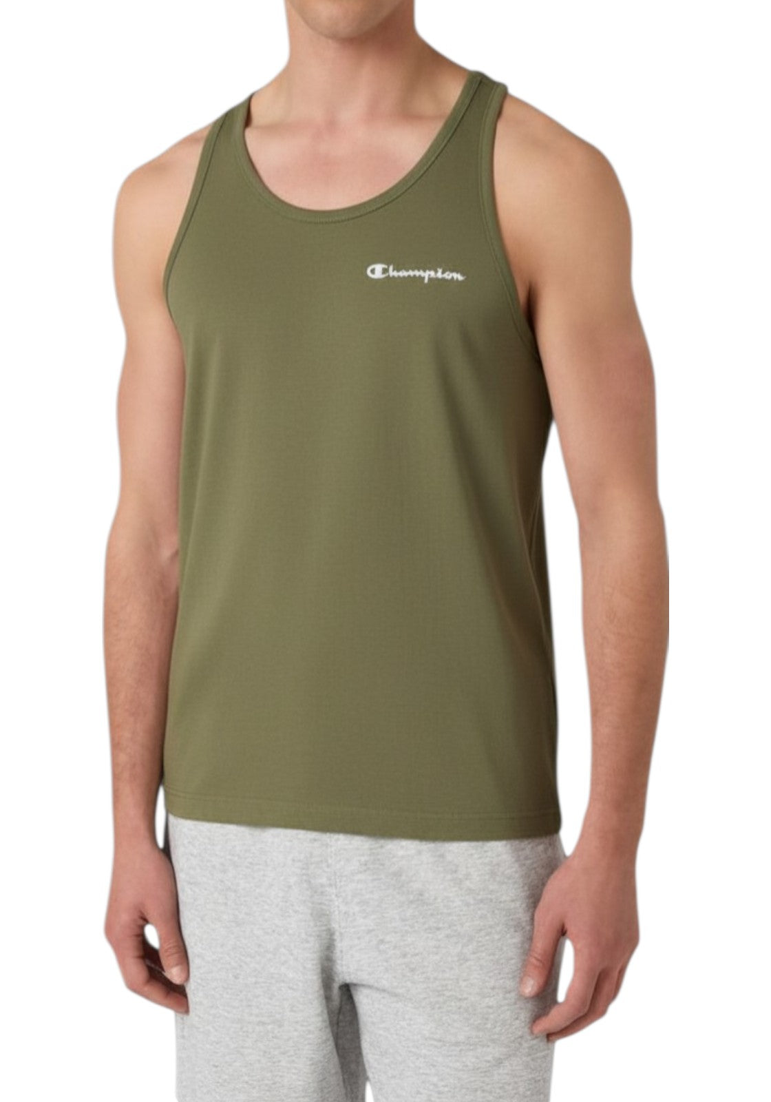 T-SHIRT E CANOTTE Verde Oliva Champion