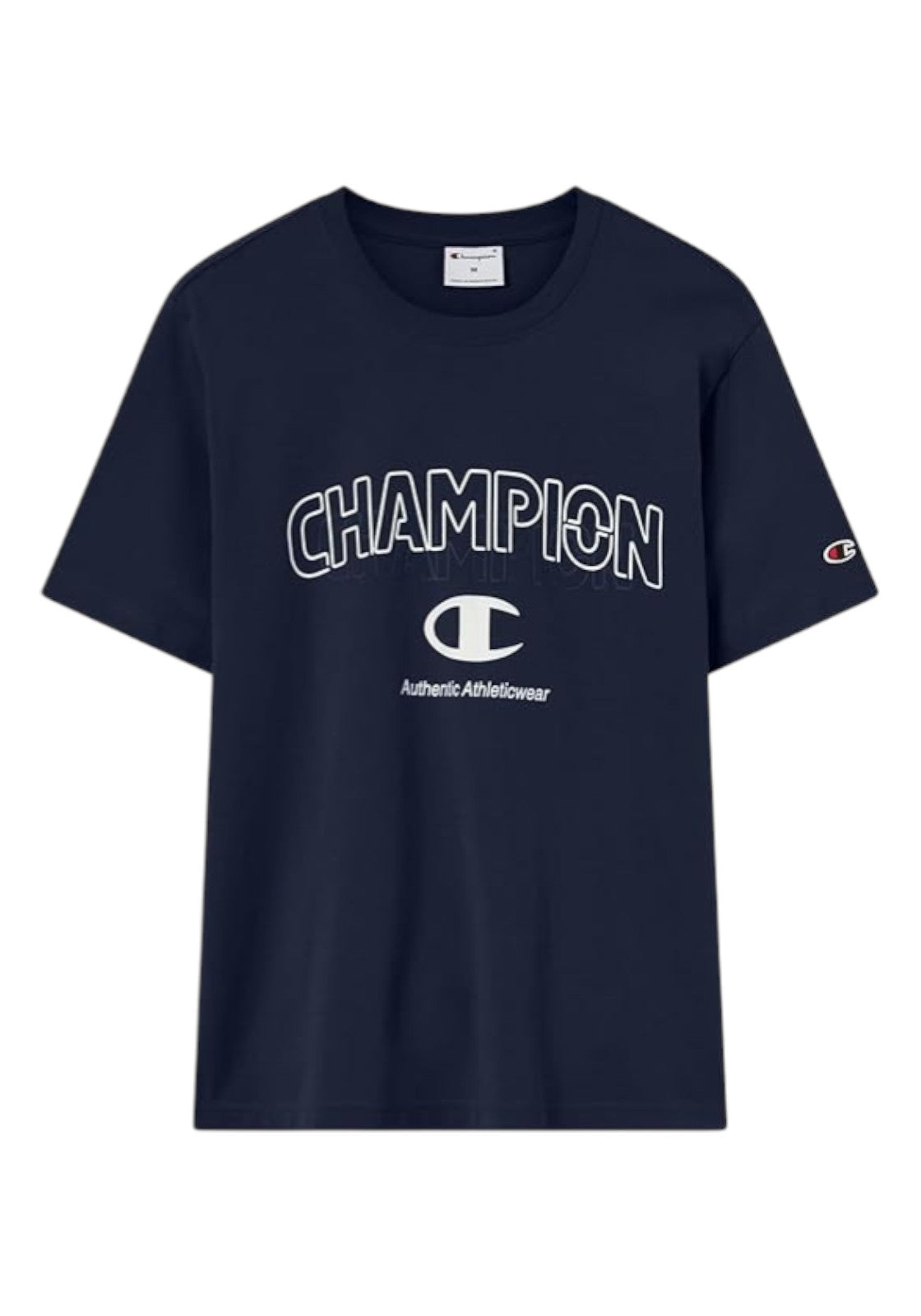 T-SHIRT E CANOTTE Blu/bianco Champion