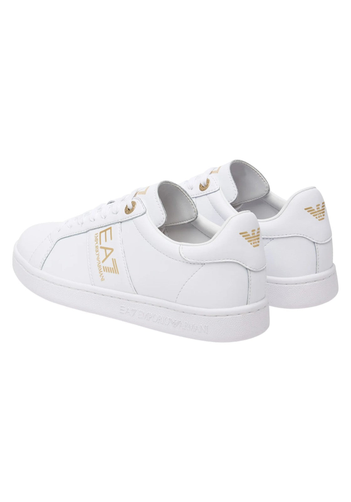 SCARPE Bianco/oro Ea7