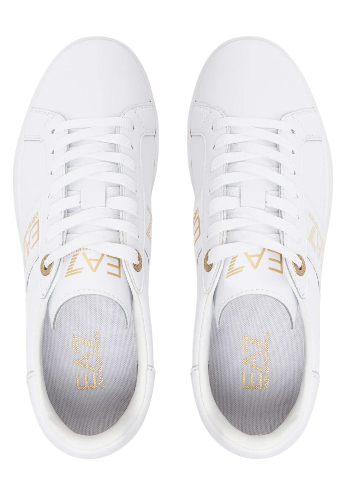 SCARPE Bianco/oro Ea7