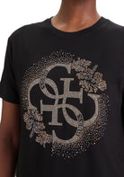 T-SHIRT E CANOTTE Nero/oro Guess