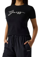 T-SHIRT E CANOTTE Nero/bianco Guess