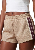 PANTALONCINI Beige/bordeaux Guess