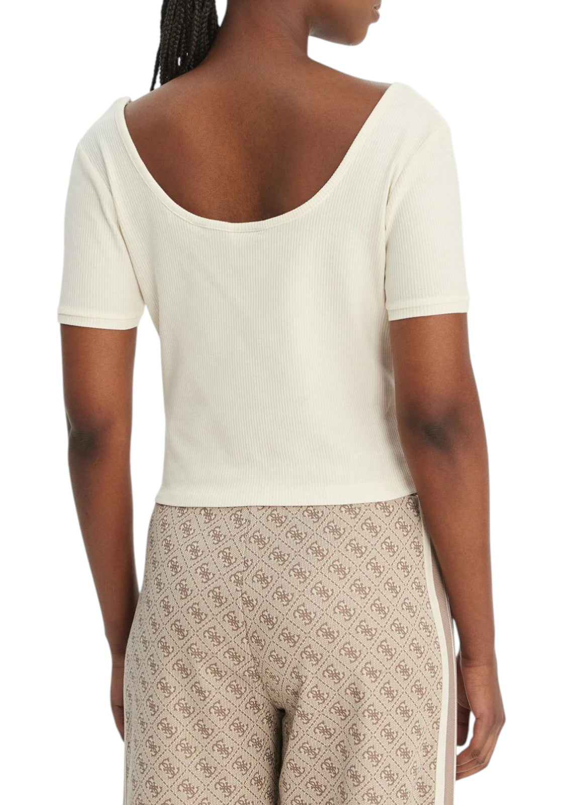 T-SHIRT E CANOTTE Panna Guess