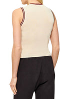 T-SHIRT E CANOTTE Beige/bordeaux Guess