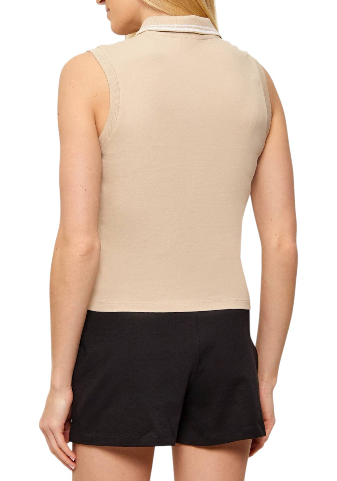 T-SHIRT E CANOTTE Beige/bianco Guess