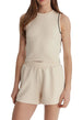 TOP PALESTRA Panna/nero Guess