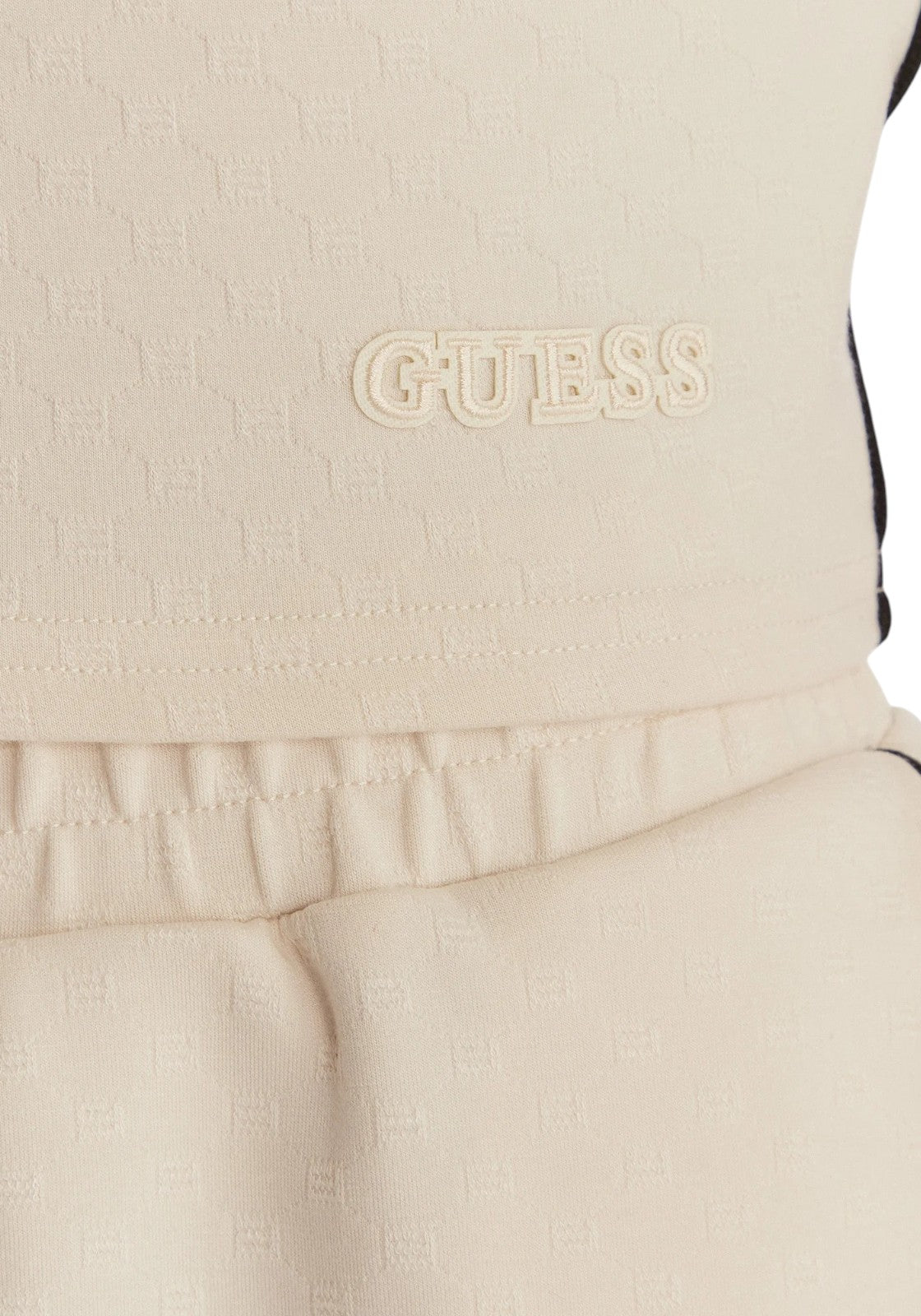 TOP PALESTRA Panna/nero Guess