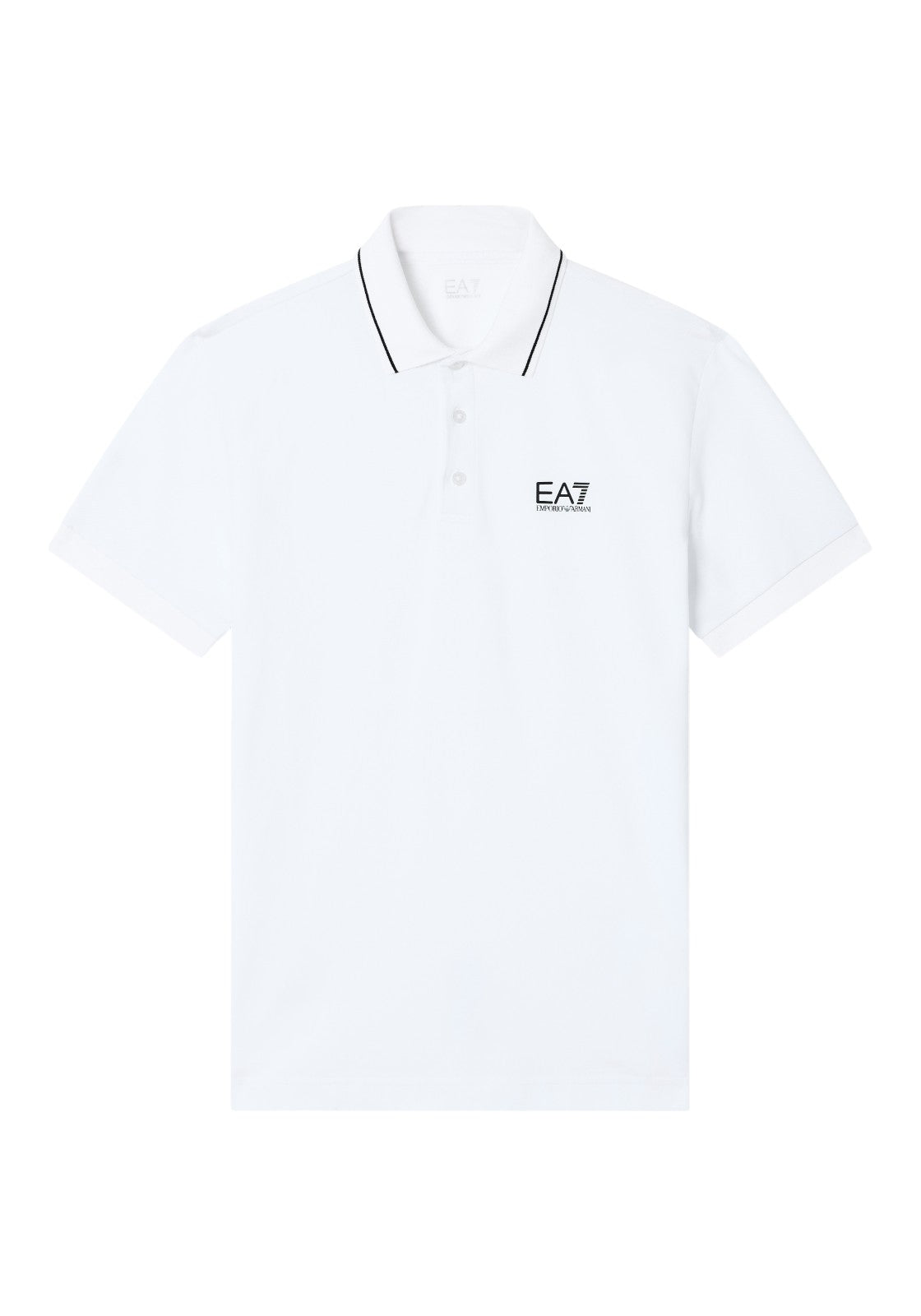 MAGLIONI E POLO Bianco/nero Ea7