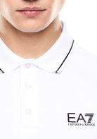 MAGLIONI E POLO Bianco/nero Ea7
