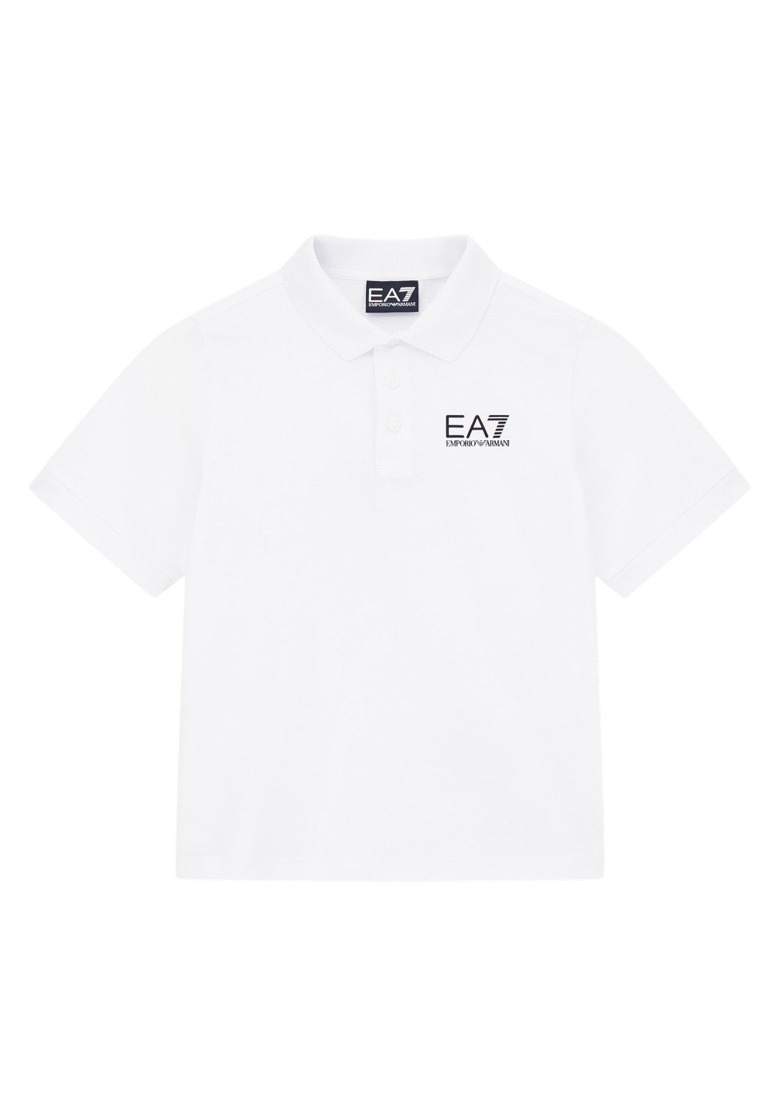 MAGLIONI E POLO Bianco/nero Ea7