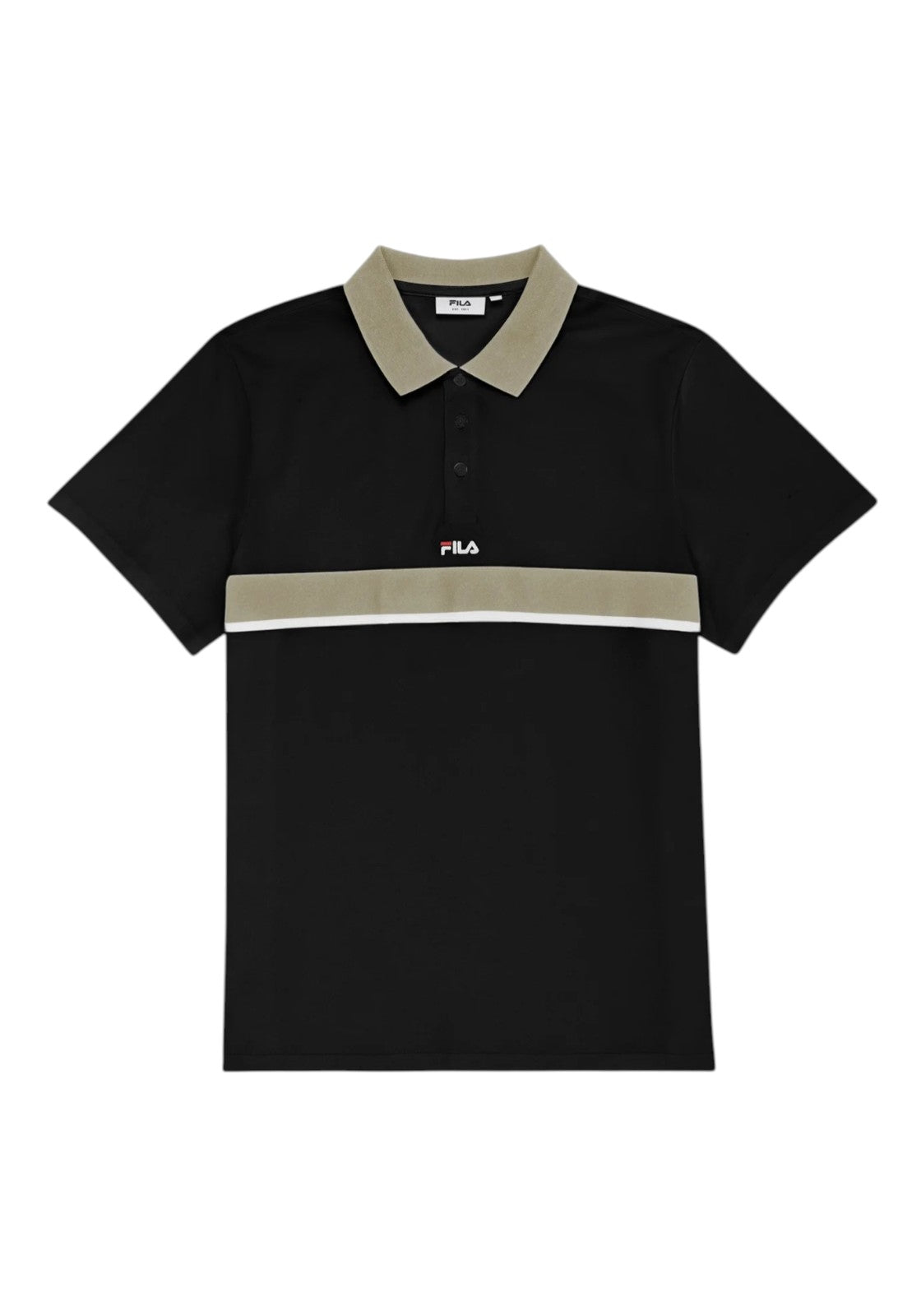 MAGLIONI E POLO Nero/beige Fila