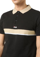 MAGLIONI E POLO Nero/beige Fila