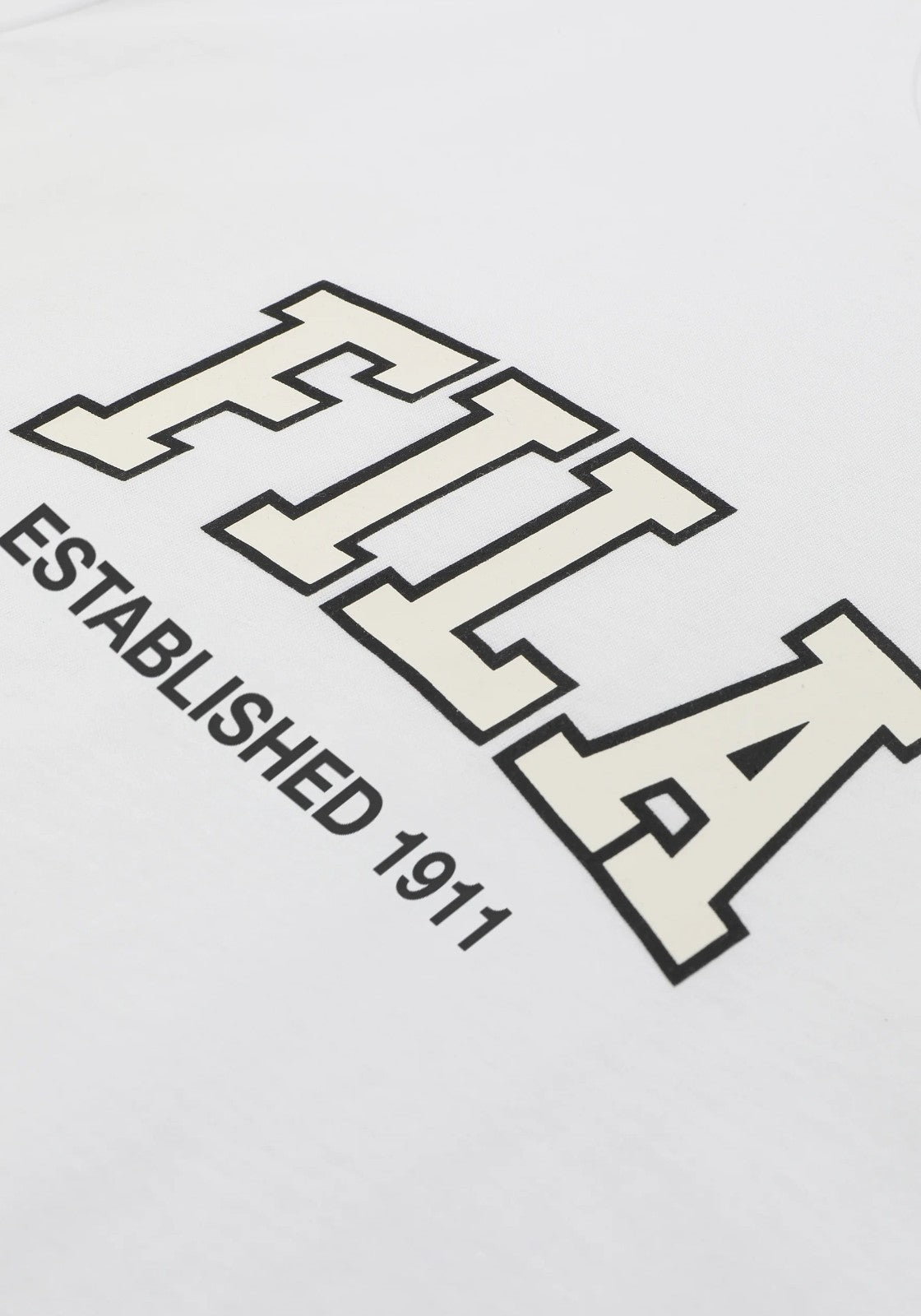 T-SHIRT E CANOTTE Bianco/beige Fila