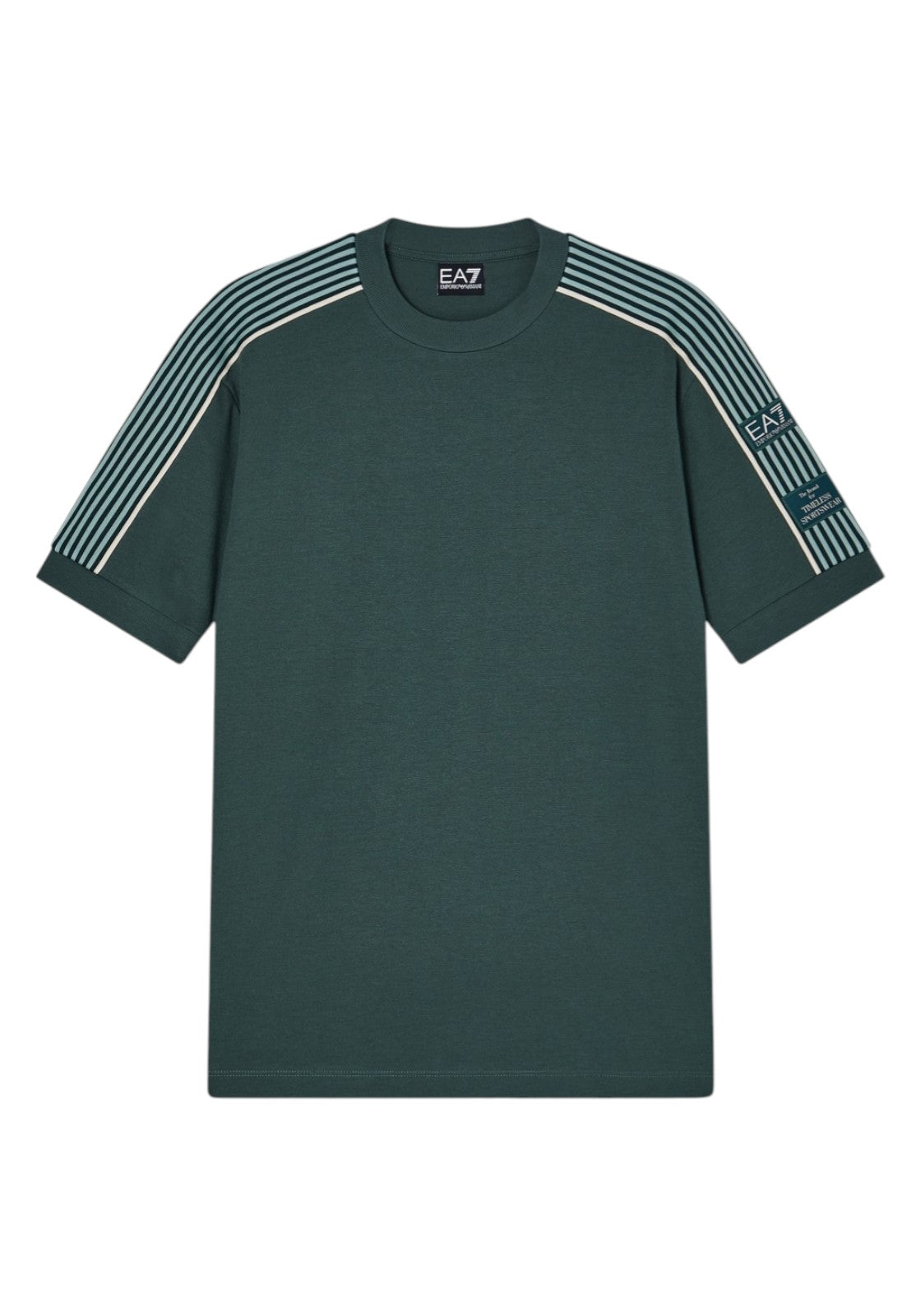 T-SHIRT E CANOTTE Verde/beige Ea7