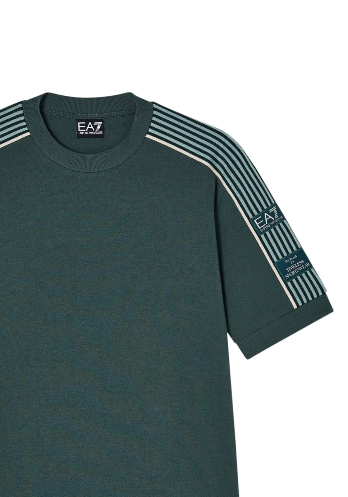 T-SHIRT E CANOTTE Verde/beige Ea7