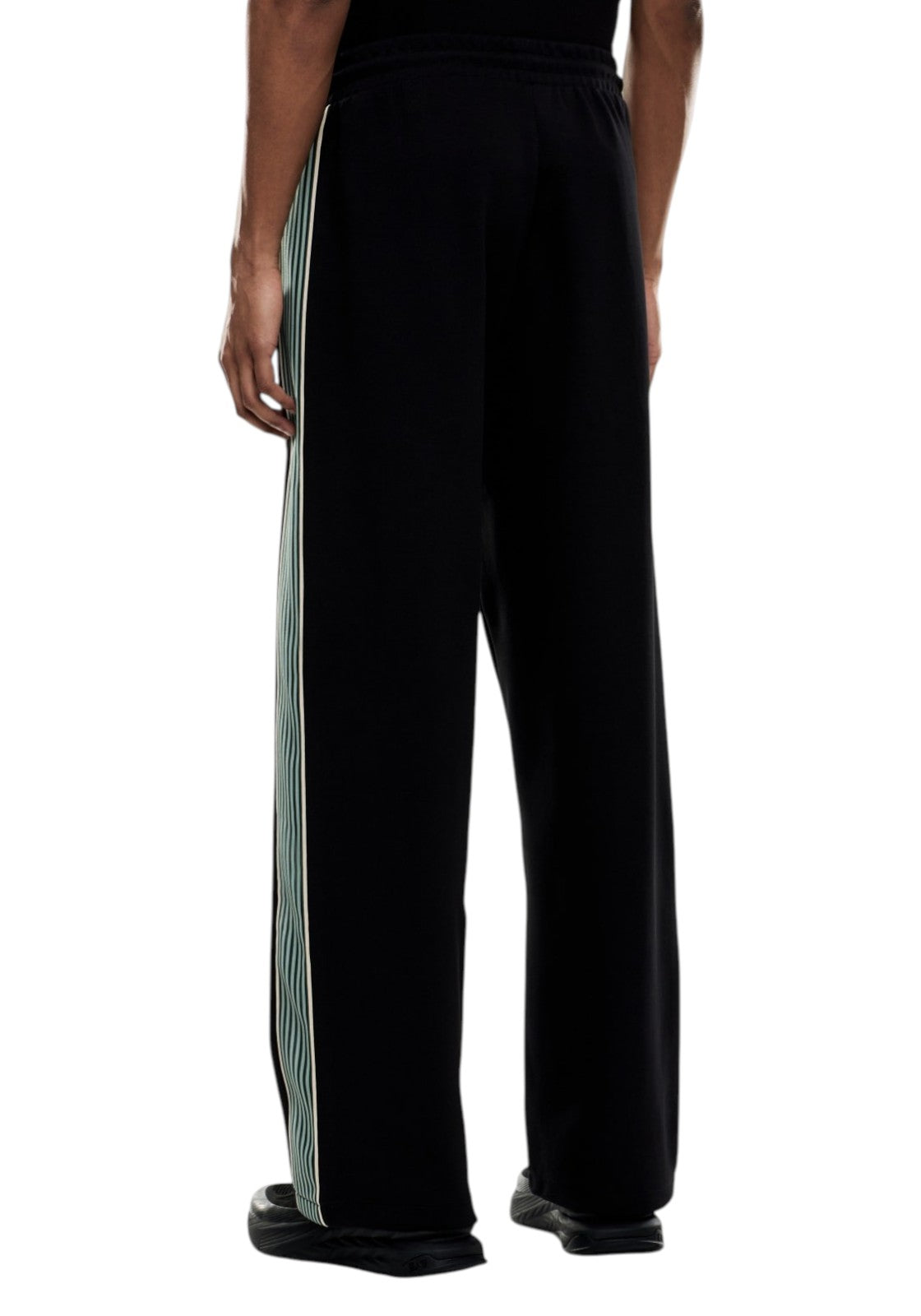 PANTALONI Nero/verde Ea7