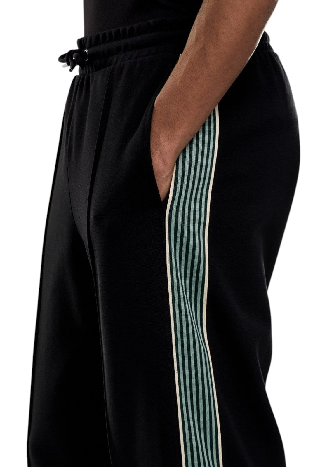 PANTALONI Nero/verde Ea7