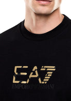 T-SHIRT E CANOTTE Nero/oro Ea7