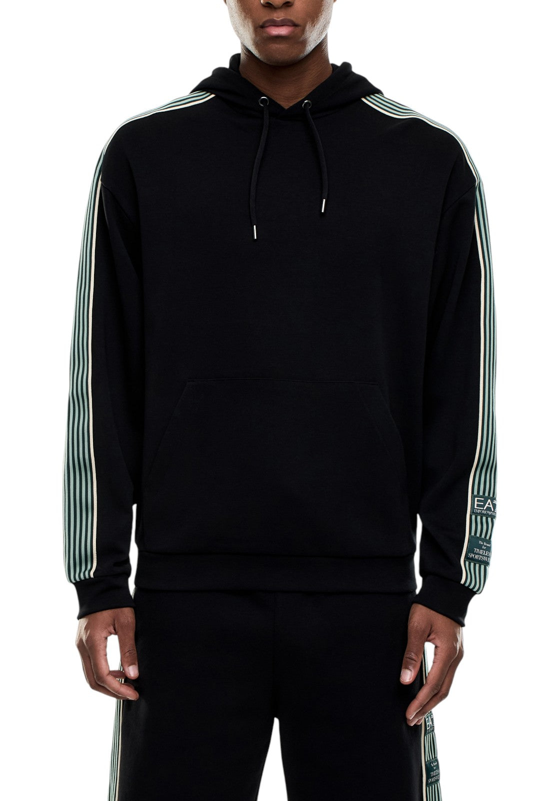 FELPE Nero/verde Ea7