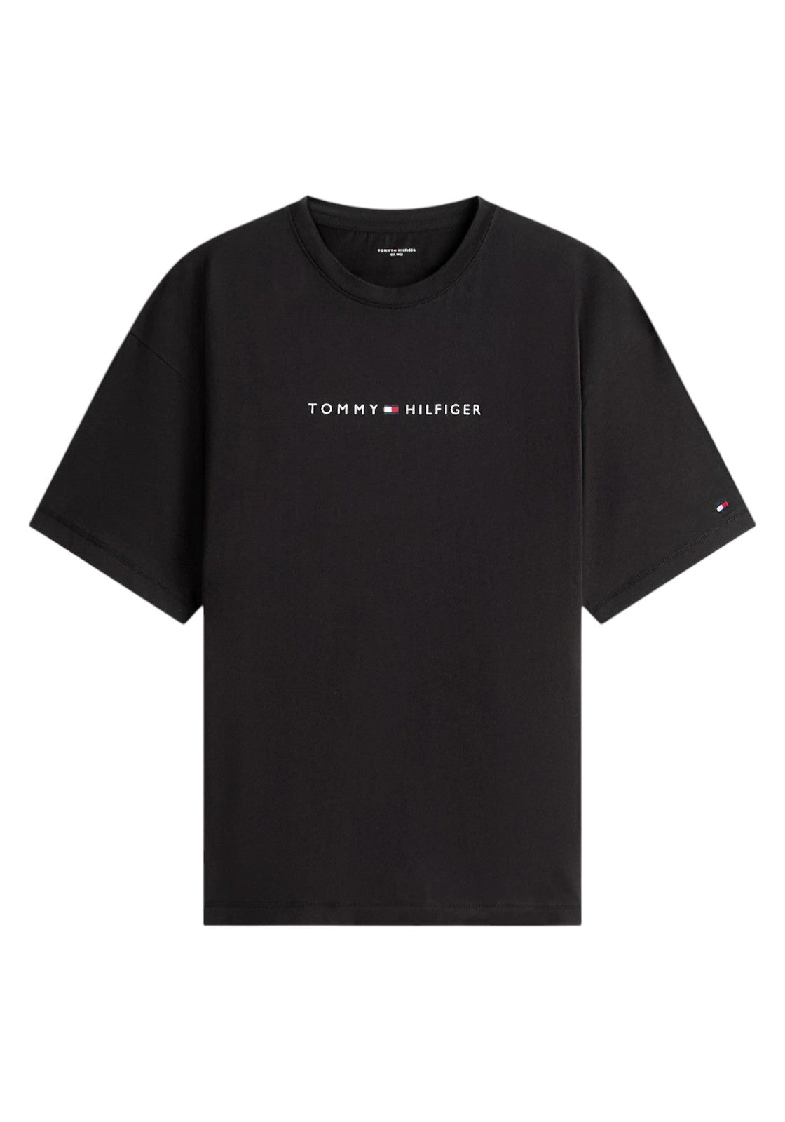 T-SHIRT E CANOTTE Nero Tommy Hilfiger