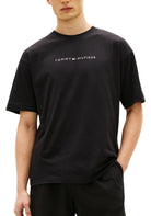 T-SHIRT E CANOTTE Nero Tommy Hilfiger