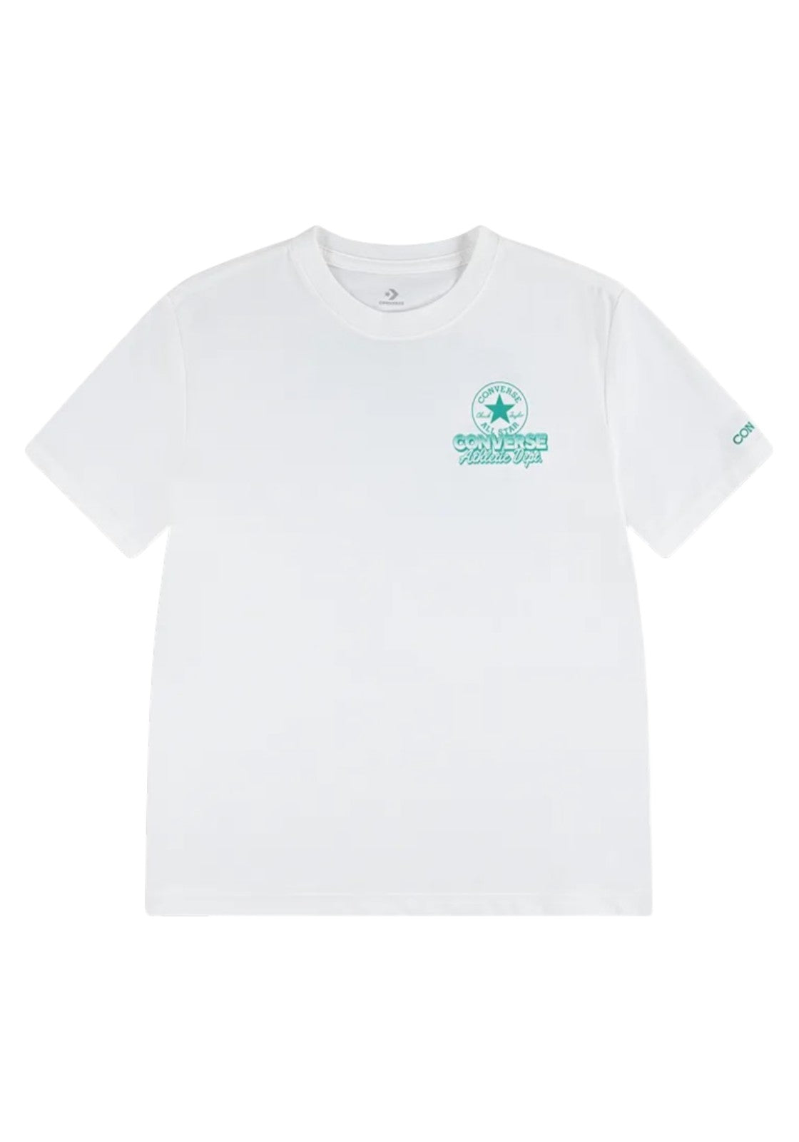 T-SHIRT E CANOTTE Bianco/verde Converse