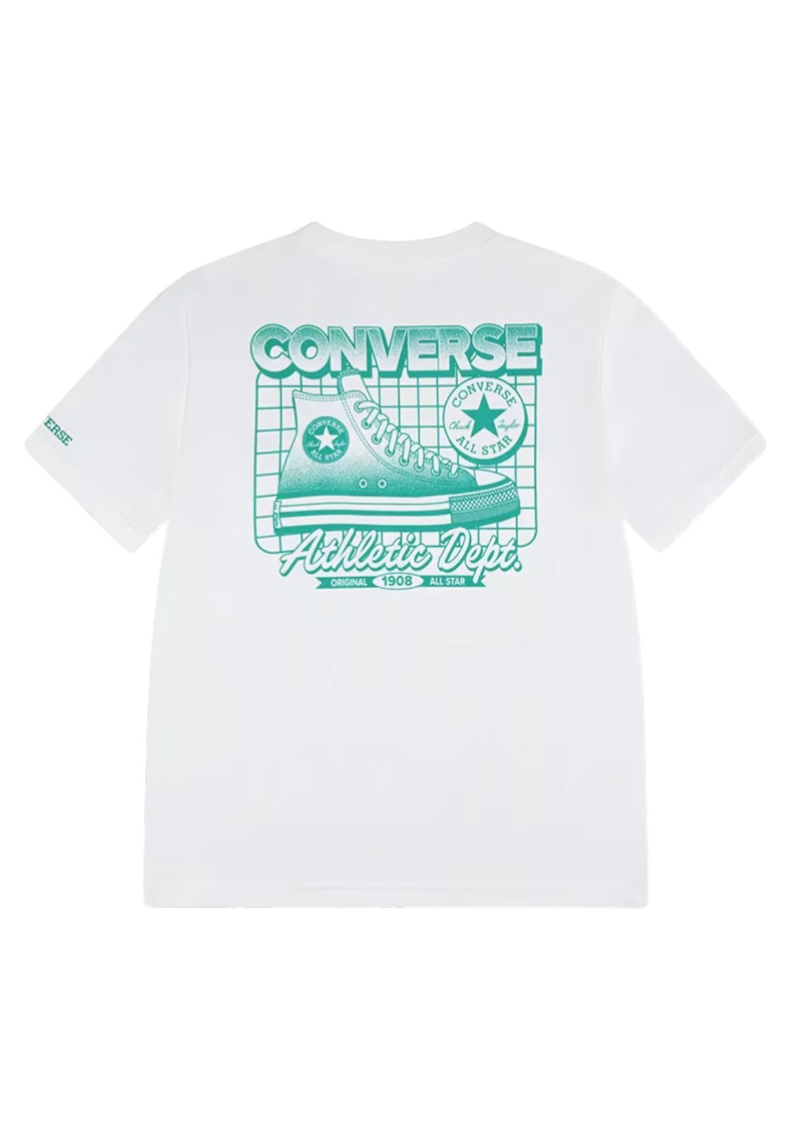 T-SHIRT E CANOTTE Bianco/verde Converse