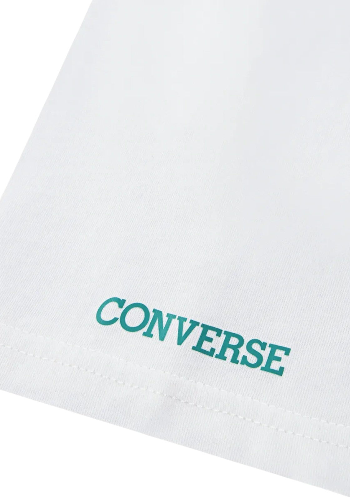 T-SHIRT E CANOTTE Bianco/verde Converse
