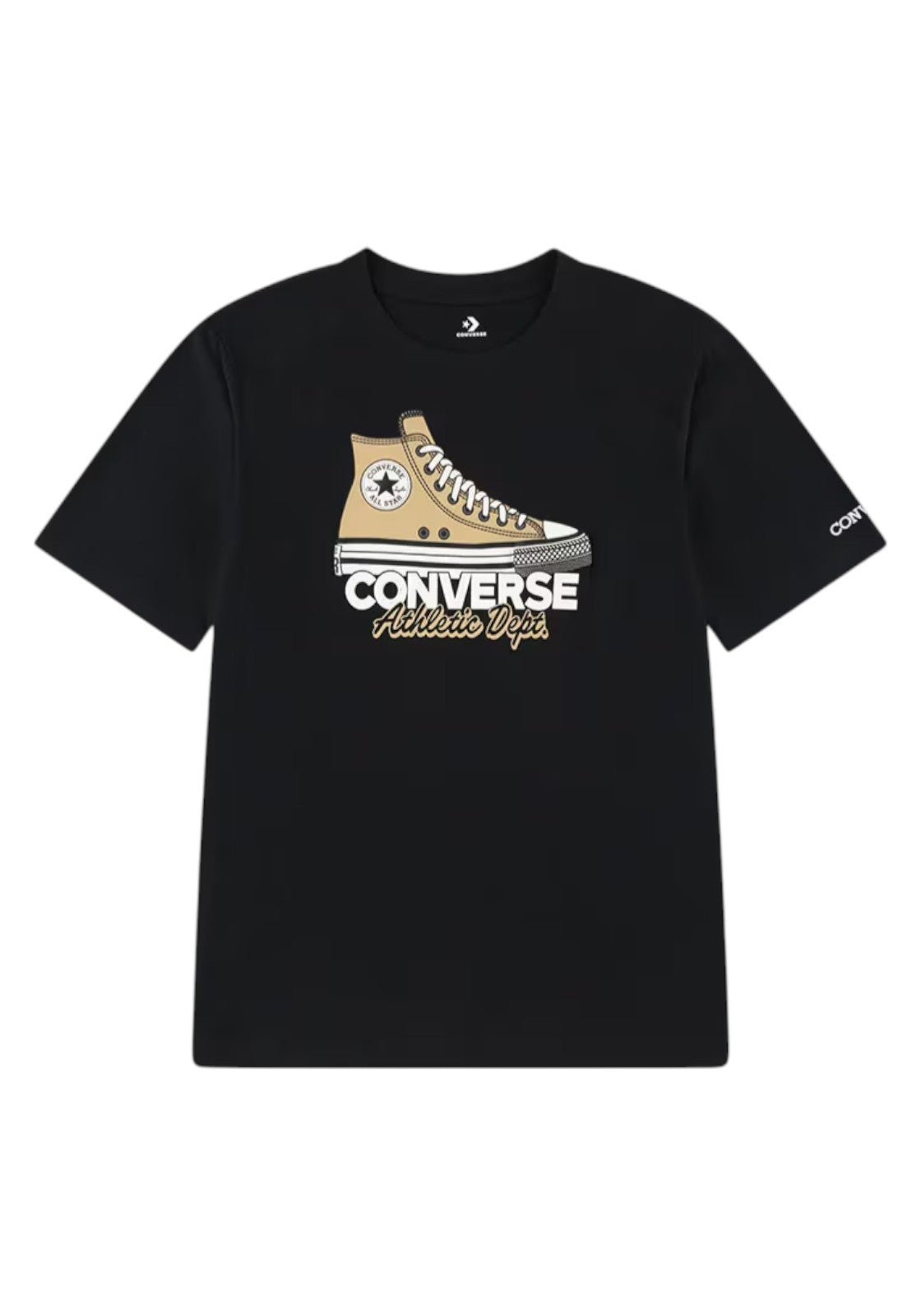 T-SHIRT E CANOTTE Nero/beige Converse