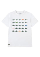 T-SHIRT E CANOTTE Bianco/verde Lacoste