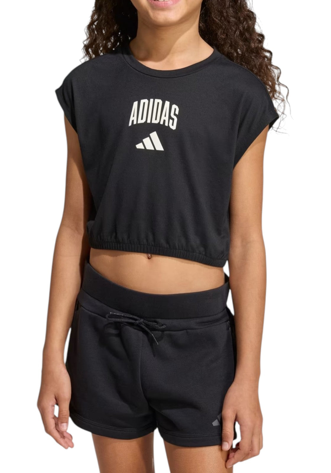 T-SHIRT E CANOTTE Nero/panna Adidas