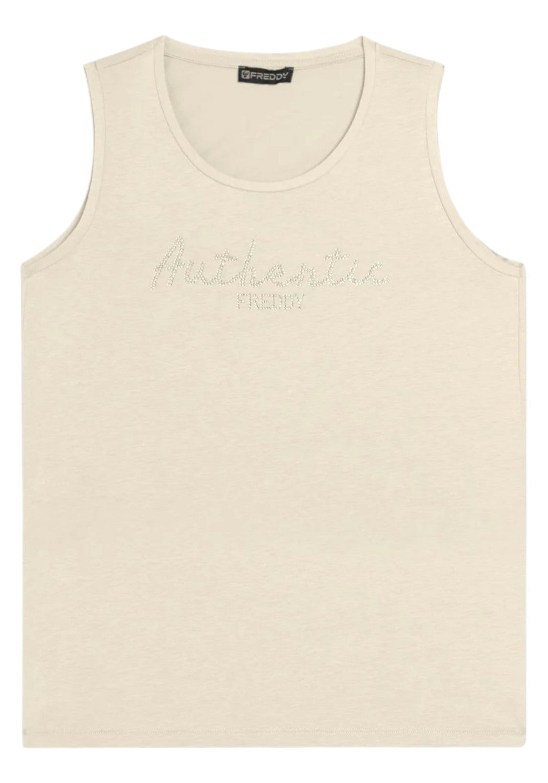 T-SHIRT E CANOTTE Bianco/argento Freddy