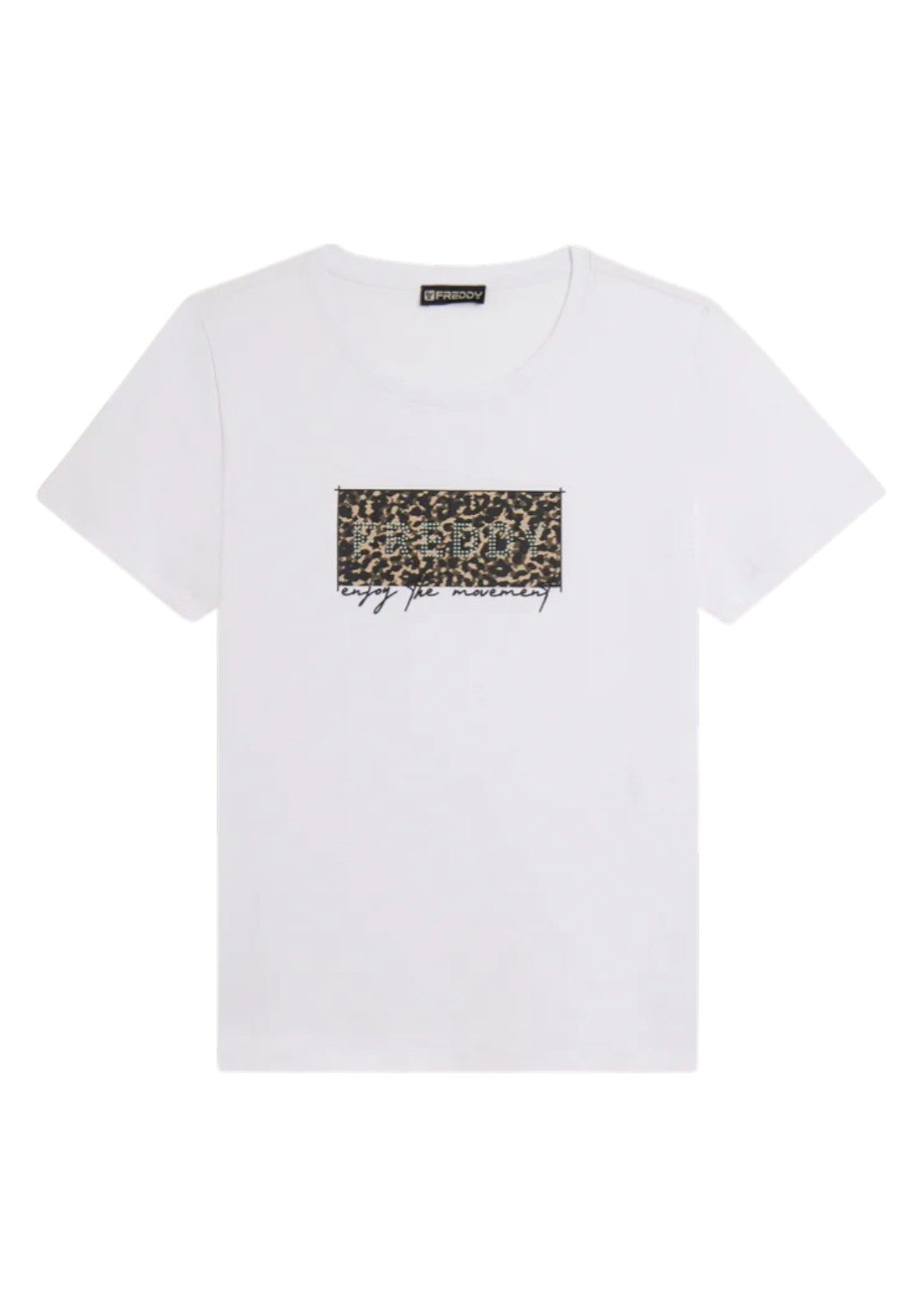 T-SHIRT E CANOTTE Bianco/marrone Freddy