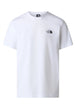 T-SHIRT E CANOTTE Bianco/nero The North Face
