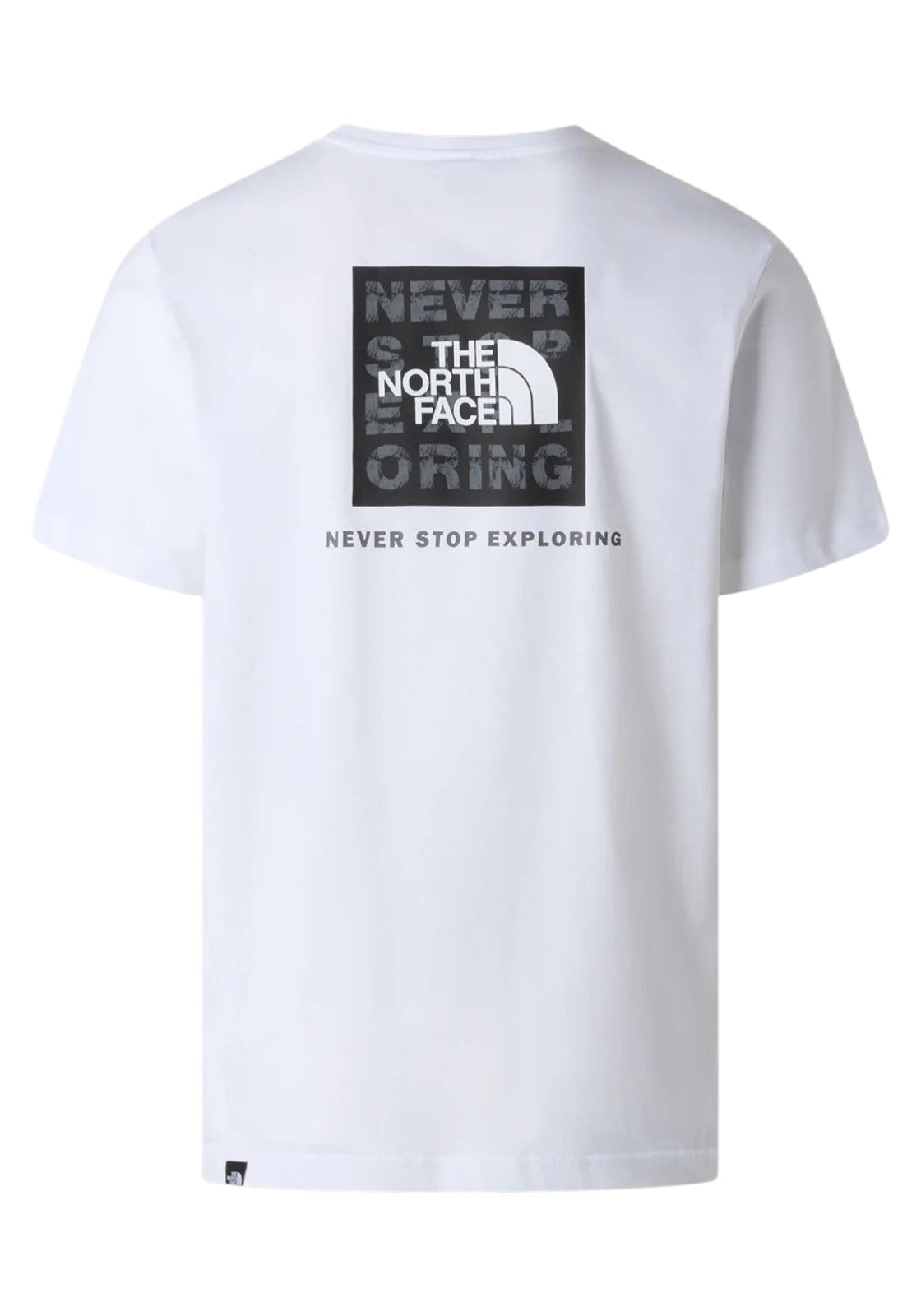 T-SHIRT E CANOTTE Bianco/nero The North Face