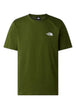 T-SHIRT E CANOTTE Verde/bianco The North Face
