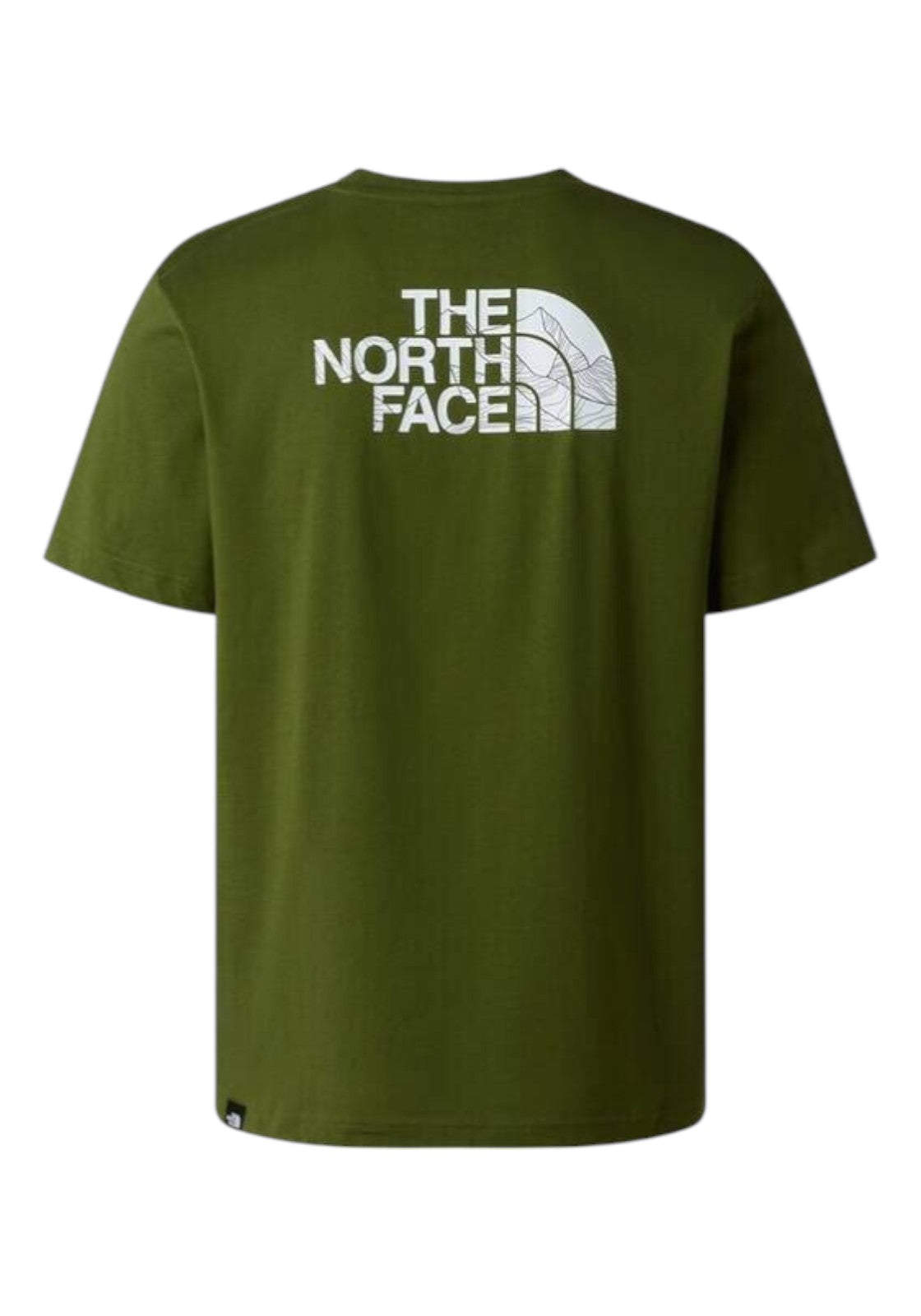 T-SHIRT E CANOTTE Verde/bianco The North Face